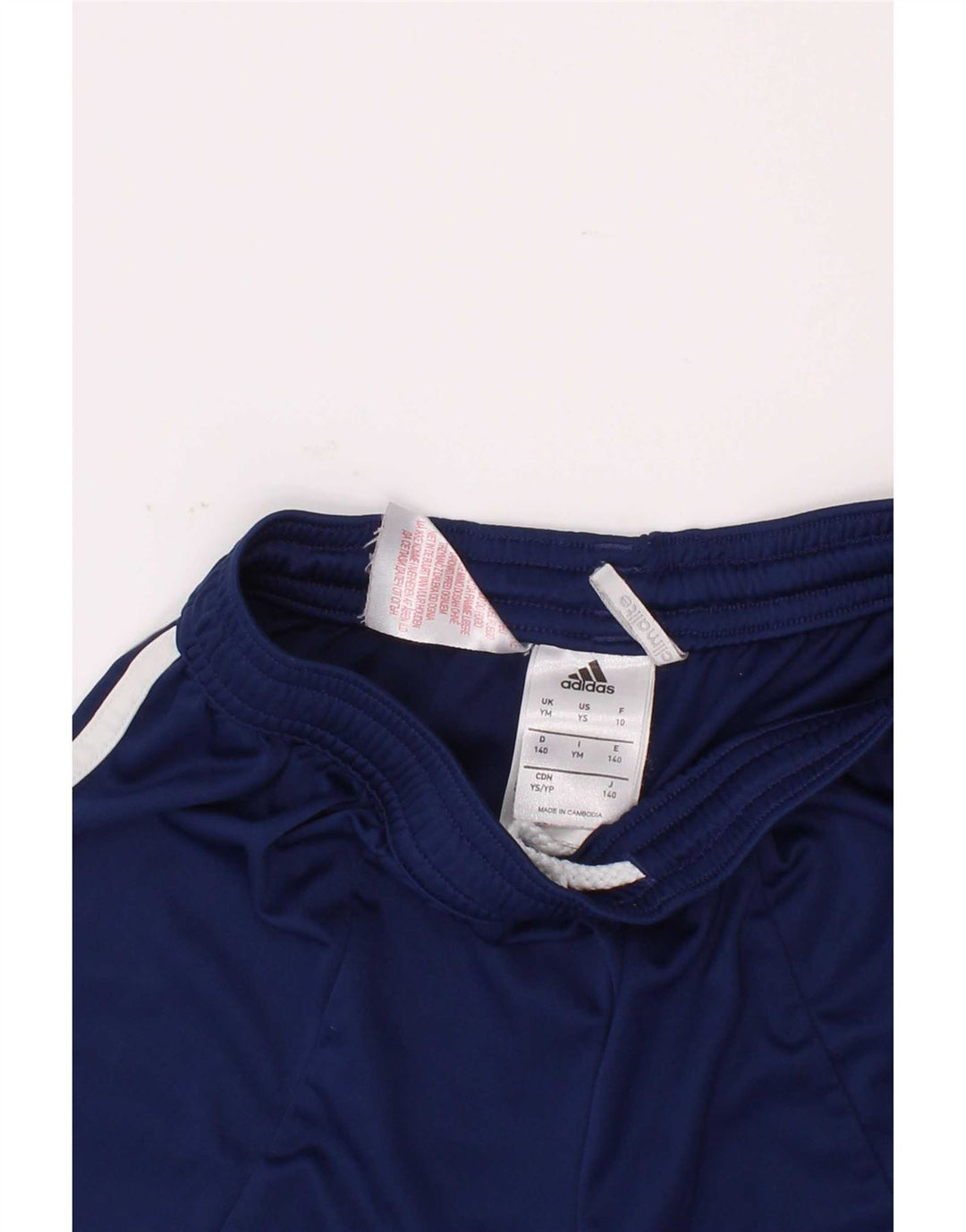Adidas Climalite Sportshorts für Jungen, 9–10 Jahre, Mittelblau, Farbblock