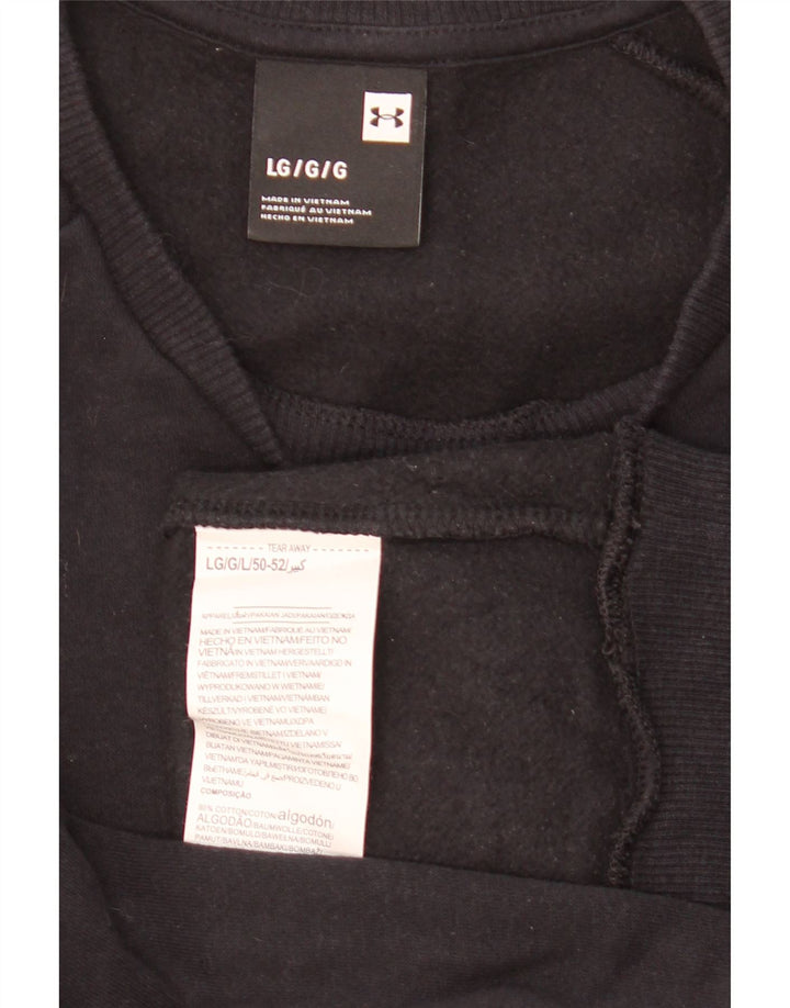 Under Armour Herren-Sweatshirt-Pullover, große marineblaue Baumwolle