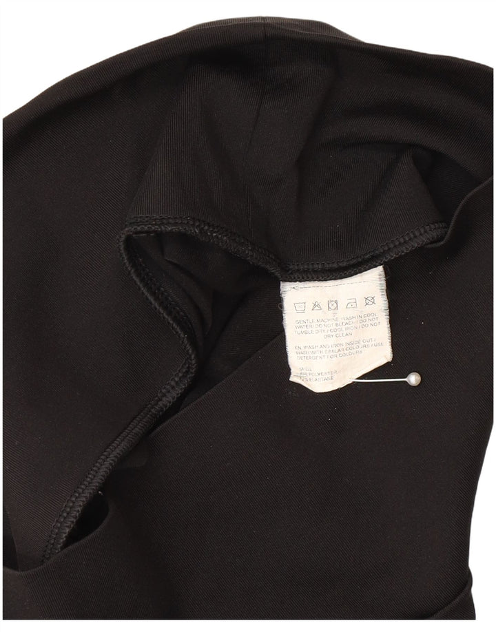 Puma Damen Capri-Leggings UK 12 Medium Schwarz Polyester