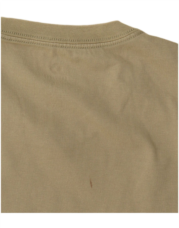 Converse Herren-T-Shirt mit Grafik, mittlere Khaki-Baumwolle