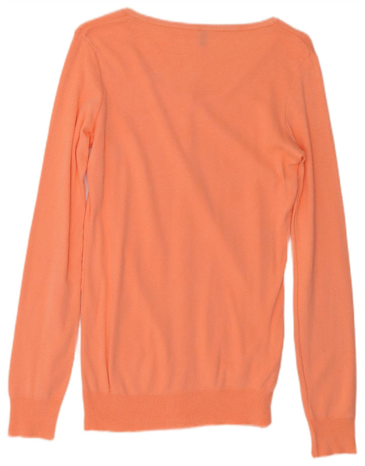 BENETTON Damen-Cardigan-Pullover UK 10 Small Pink