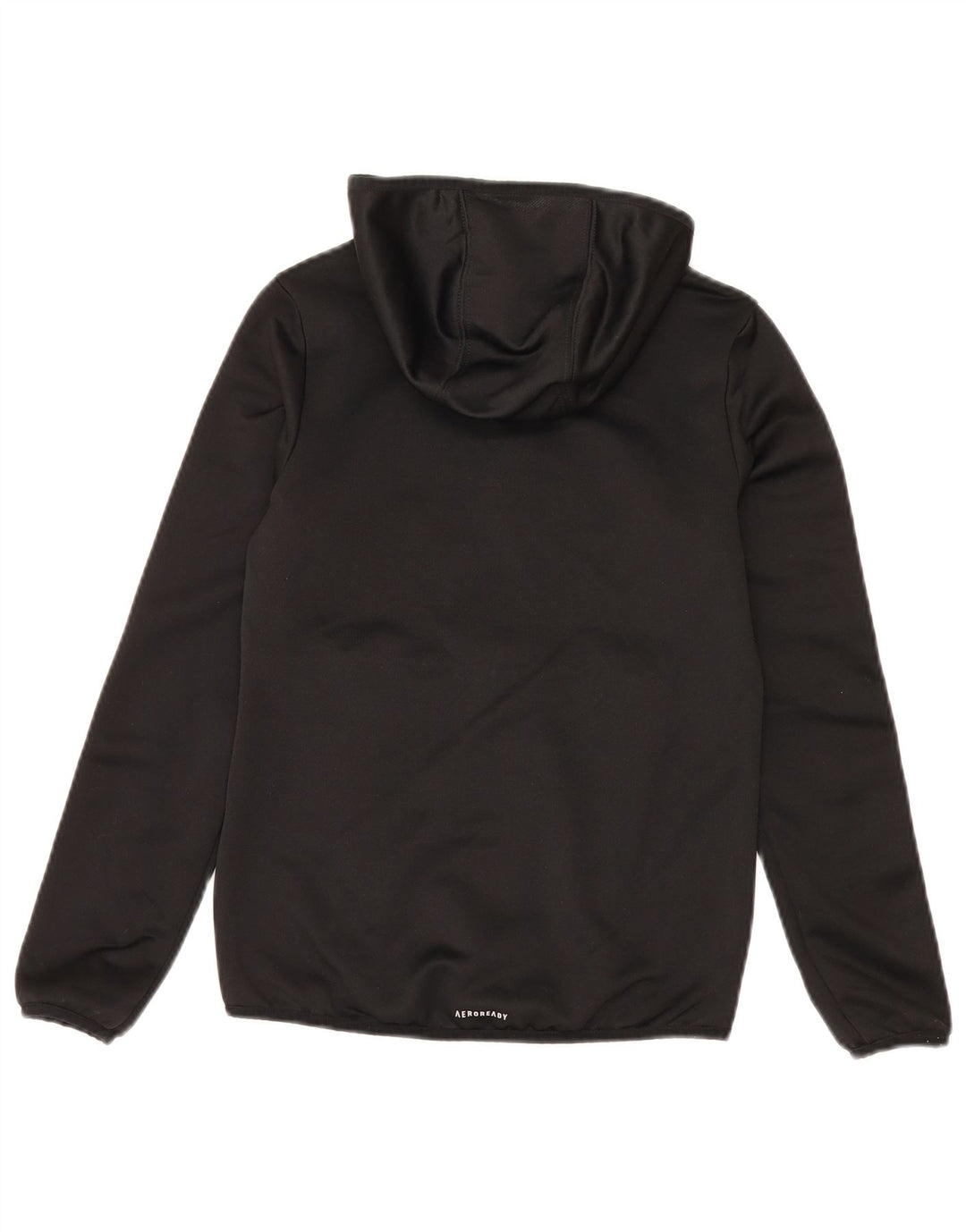 Adidas Jungen Zip Hoodie Pullover 9-10 Jahre Schwarz