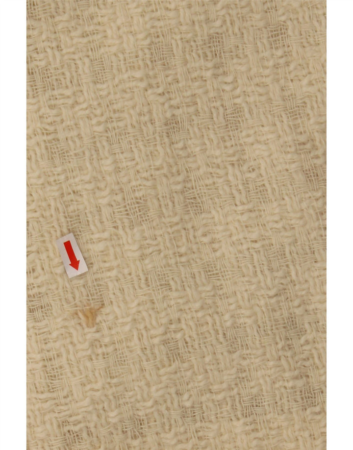 Exklusiver Damenmantel UK 10 Small Off White Check
