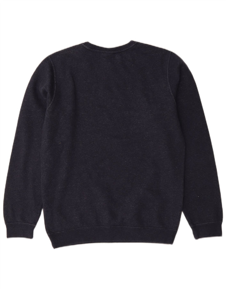 Nike Herren Sweatshirt Pullover Small Marineblau Baumwolle
