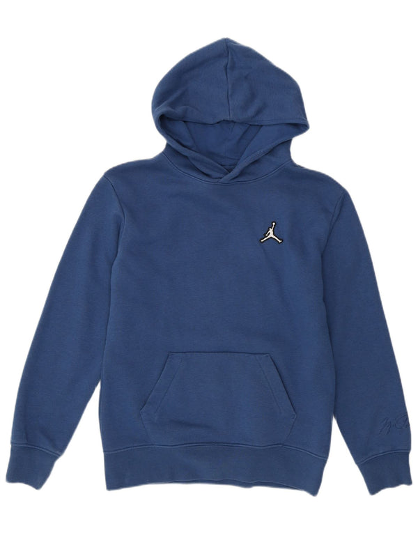 Jordan Jungen Kapuzenpullover, 12–13 Jahre, groß, blaue Baumwolle
