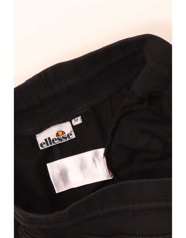 Ellesse Herren-Trainingshose, Jogginghose, mittelschwarz, Baumwolle