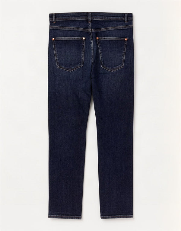 Marks & Spencer Damen Per Una Slim Jeans UK 14 Large W32 L27 Marineblau