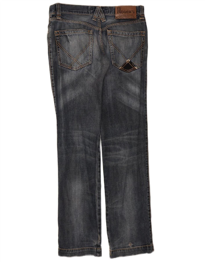 ROY ROGERS Womens Straight Jeans W30 L34 Blue