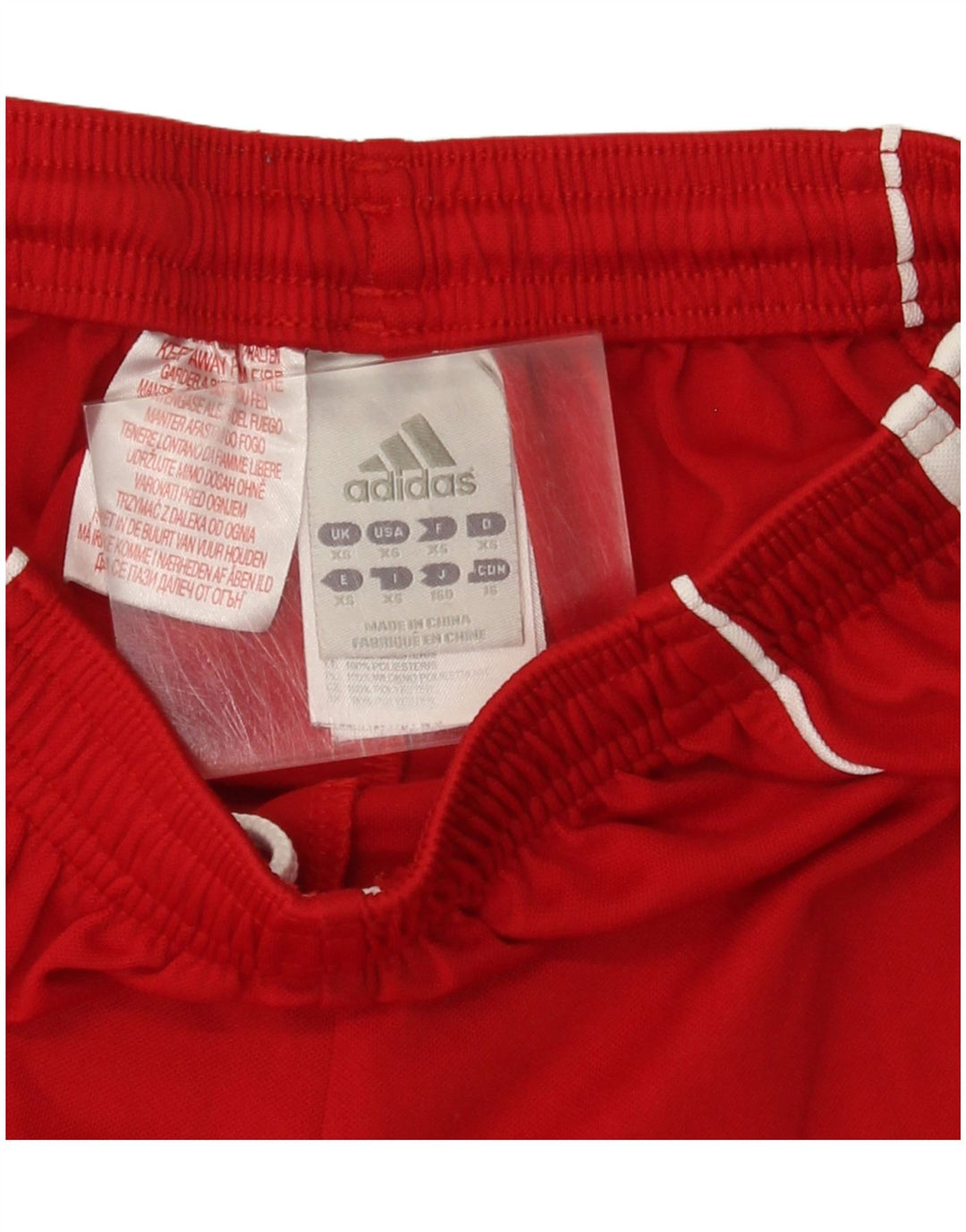 Adidas Jungen Climalite Sport Shorts 9–10 Jahre XS Rot Polyester