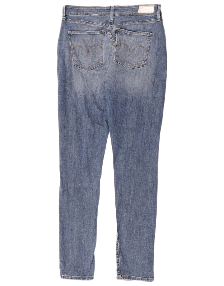 Levi's Damen Distressed Skinny Jeans W29 L30 Blaue Baumwolle
