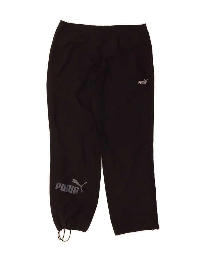 PUMA Mens Tracksuit Trousers Joggers Large Black Vintage Puma and Second-Hand Puma from Messina Hembry 