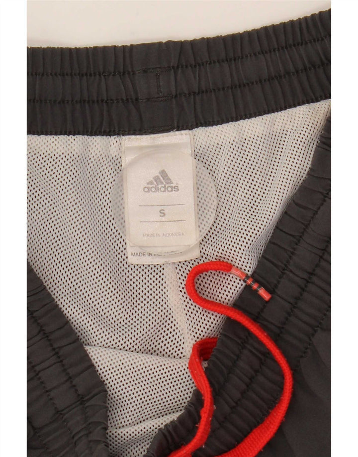 Adidas Herren Climalite Grafik Sportshorts Klein Grau Polyester