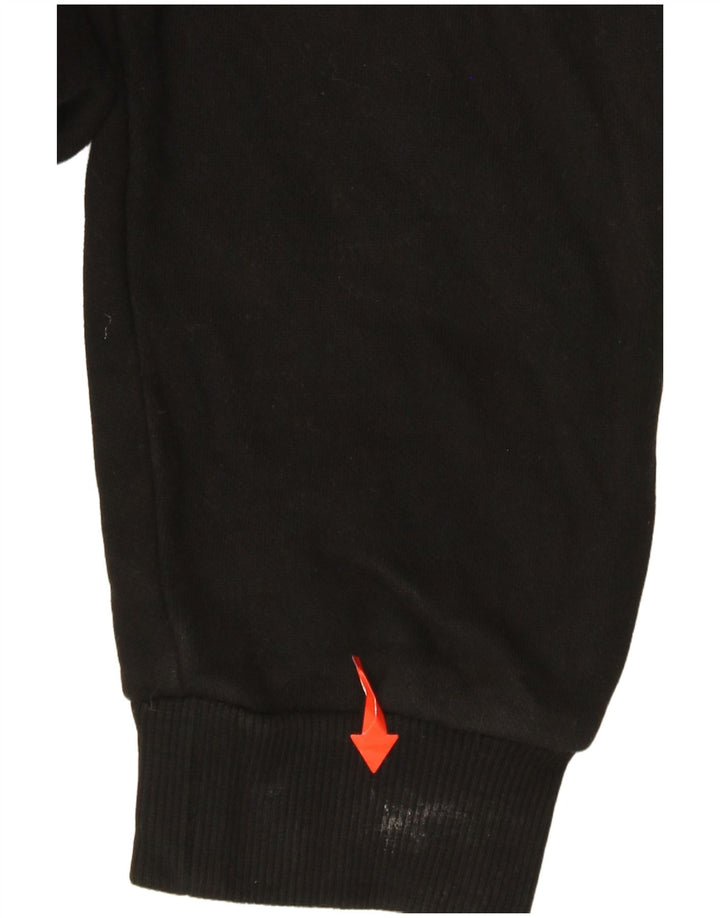 PUMA Herren Graphic Hoodie Pullover Große schwarze Baumwolle