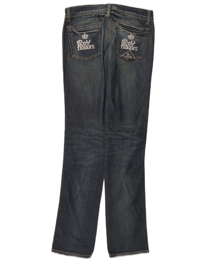 Roy Rogers Damen Straight Jeans W30 L33 Marineblau