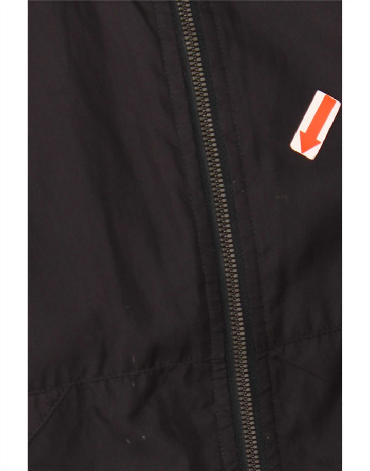 Kappa Herren-Windbreakerjacke mit Kapuze, UK 36, klein, Marineblau, Polyester