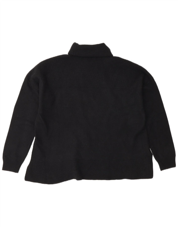 Liu Jo Damen-Pullover mit Rollkragen, Gr. 18, XL, Schwarz