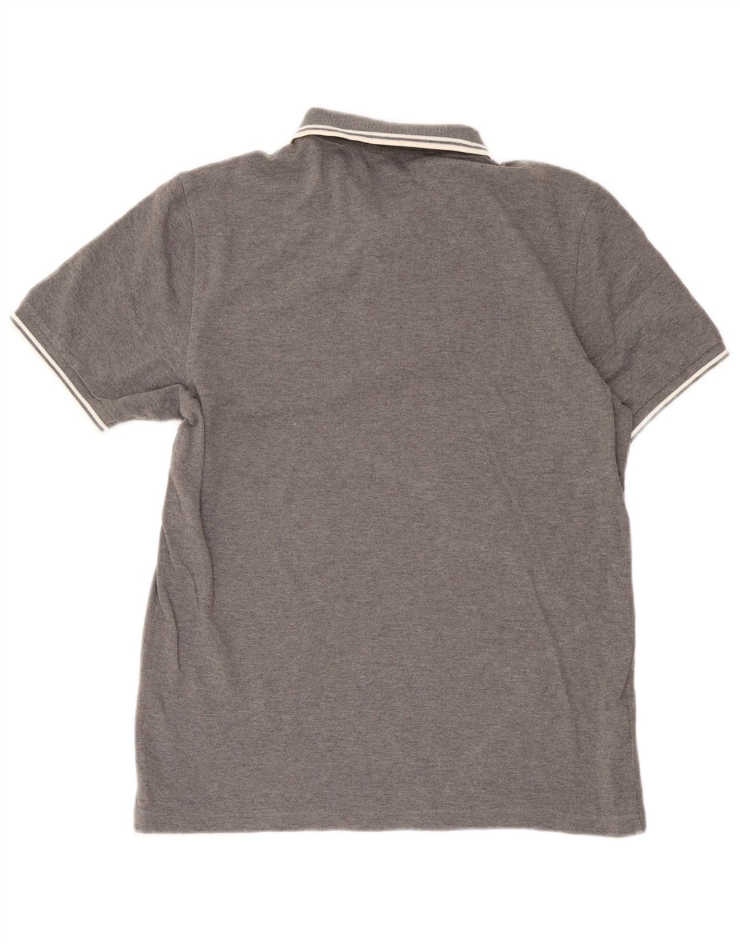 Fred Perry Herren-Poloshirt, große grau gefleckte Baumwolle