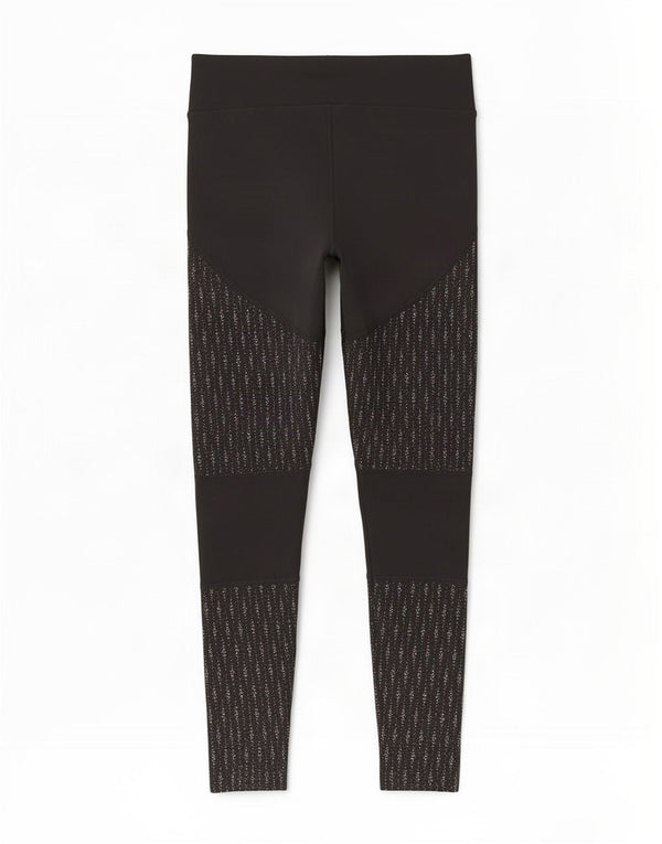 Marks & Spencer Damen Leggings UK 14 Large Schwarz Polyester