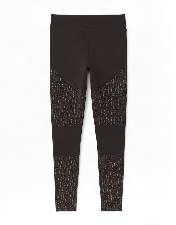 Marks & Spencer Damen Leggings UK 14 Large Schwarz Polyester