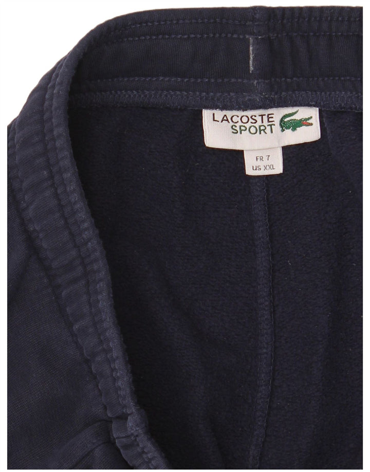 Lacoste Herren-Trainingshose, Größe 7, 2XL, Marineblau