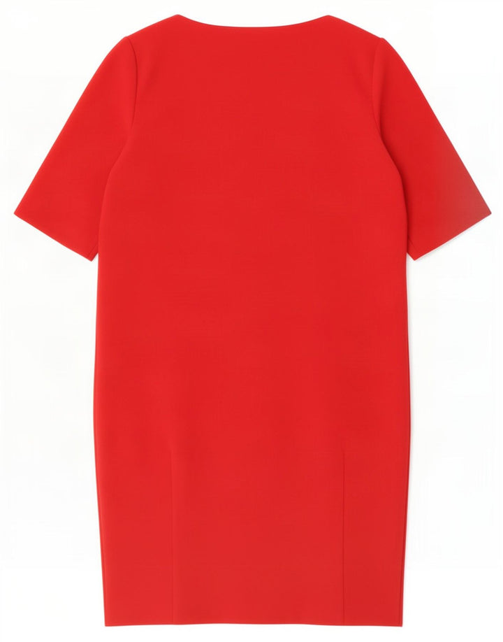 Marella Damen Etuikleid UK 8 Small Rot Polyester
