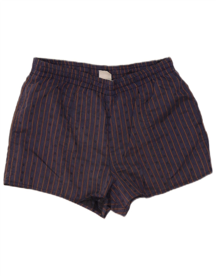 COLMAR Herren Badeshorts IT 52 Large Marineblau gestreift