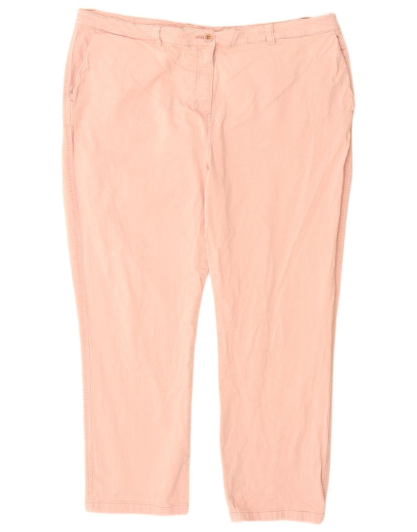 Joules gerade Chino-Hose für Damen, UK 20, 2XL, W40, L28, Rosa, Baumwolle