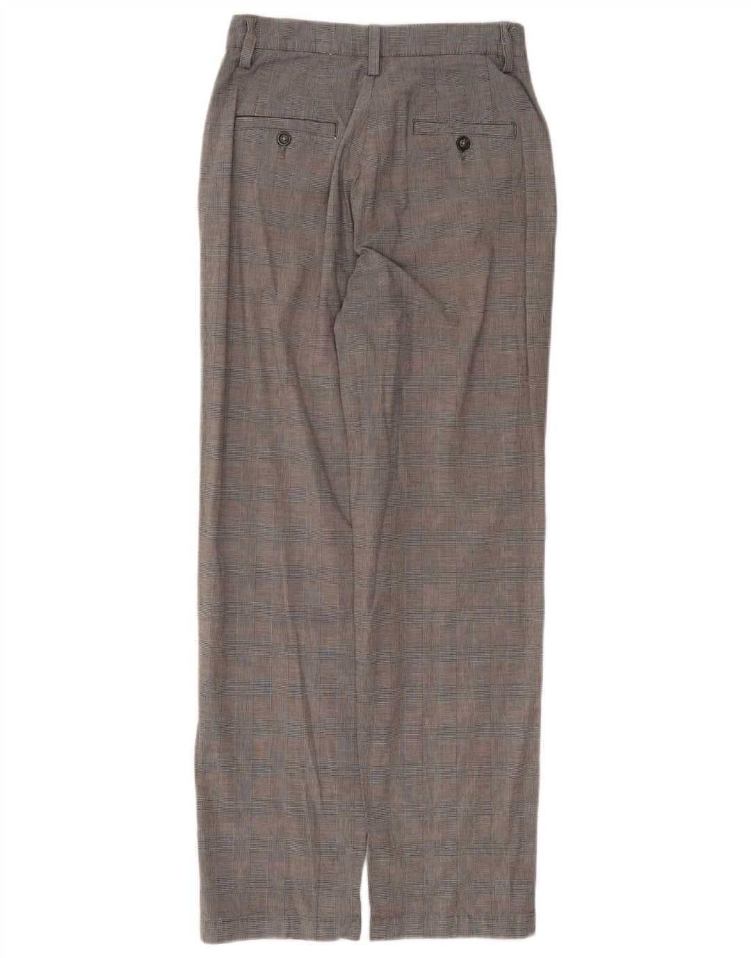 LEE Damen-Freizeithose, gerade, US 6, M, W28, L29, grauer Hahnentrittmuster