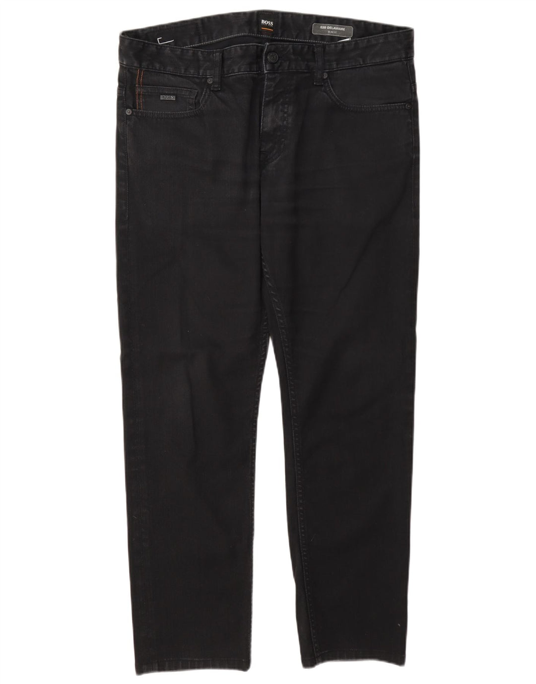 Hugo Boss Herren Delaware Slim Jeans W34 L29 Graue Baumwolle