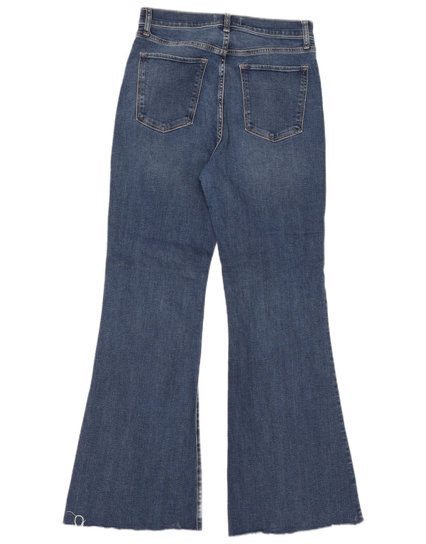 Abercrombie & Fitch Damen Schlagjeans US 12 Large W31 L32 Blau