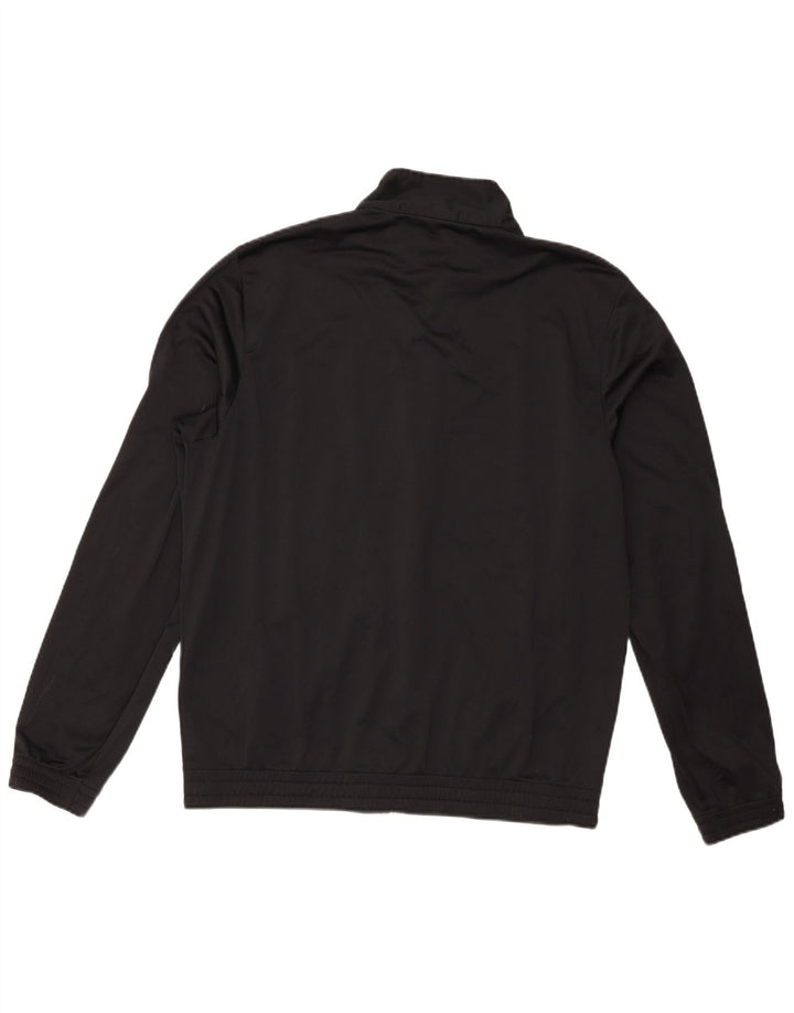 CHAMPION Herren-Trainingsanzug-Top-Jacke, großes schwarzes Polyester