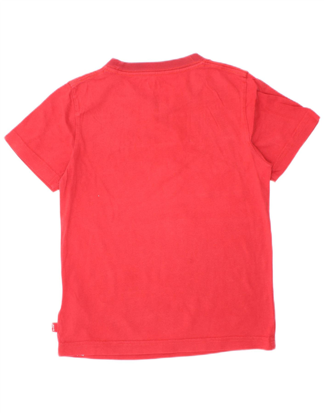 Levi's Jungen-T-Shirt mit Grafik, 5–6 Jahre, rote Baumwolle