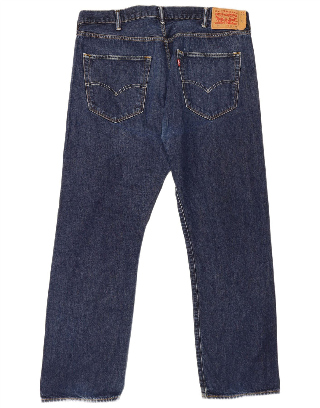 Levi's Herren 501 Straight Jeans W40 L32 Marineblau