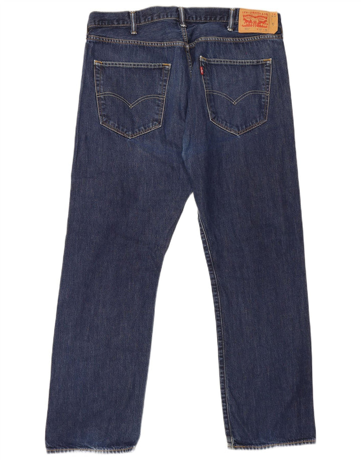 Levi's Herren 501 Straight Jeans W40 L32 Marineblau