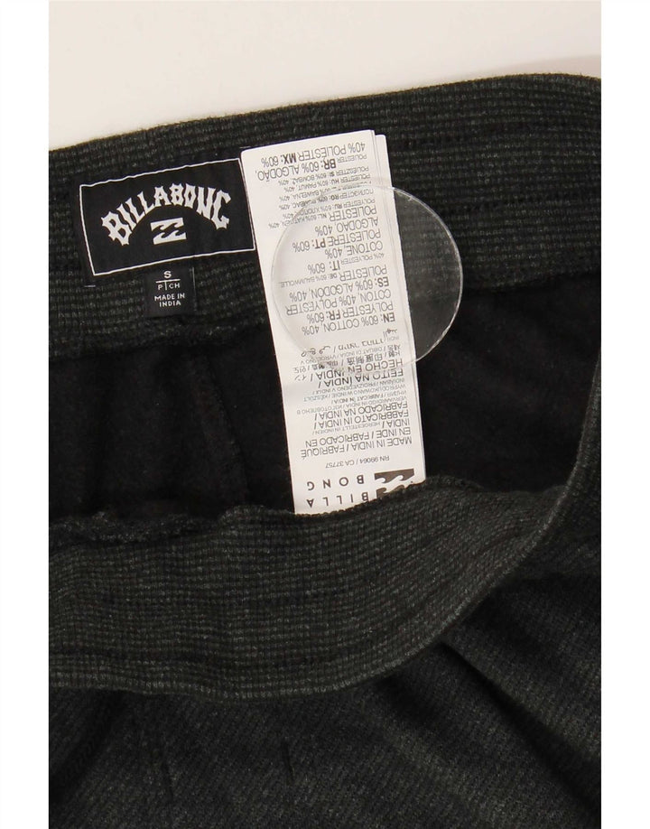 Billabong Herren-Trainingshose, Jogginghose, klein, graue Baumwolle
