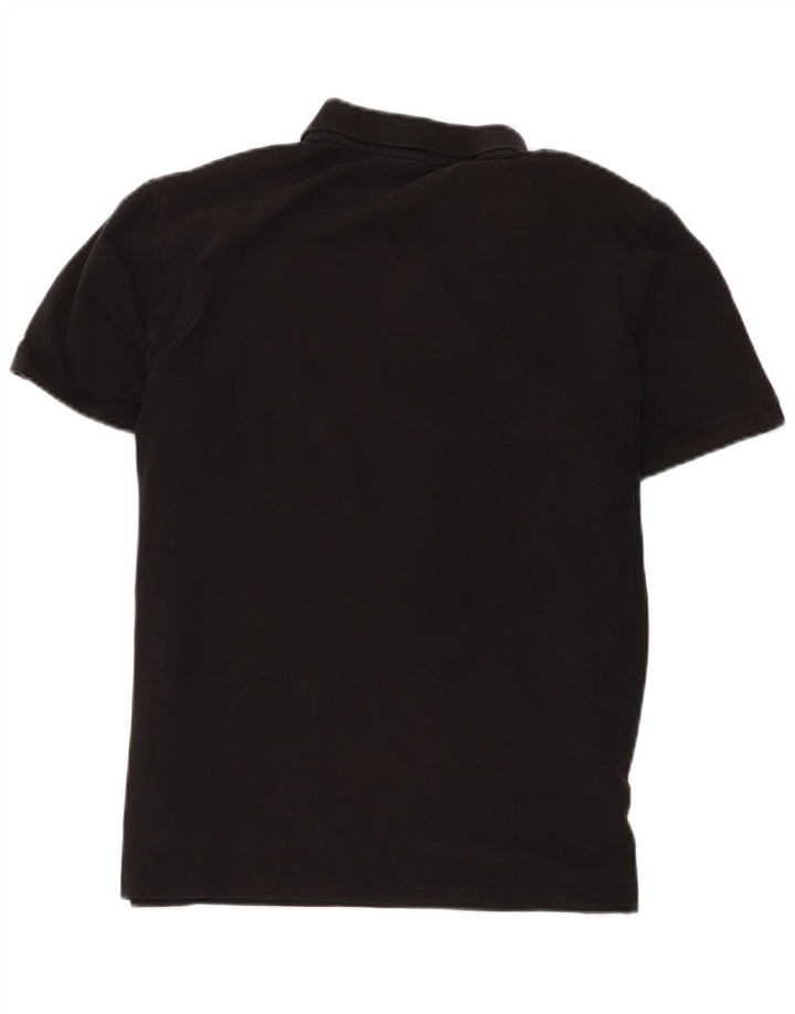 Puma Herren Poloshirt Große schwarze Baumwolle