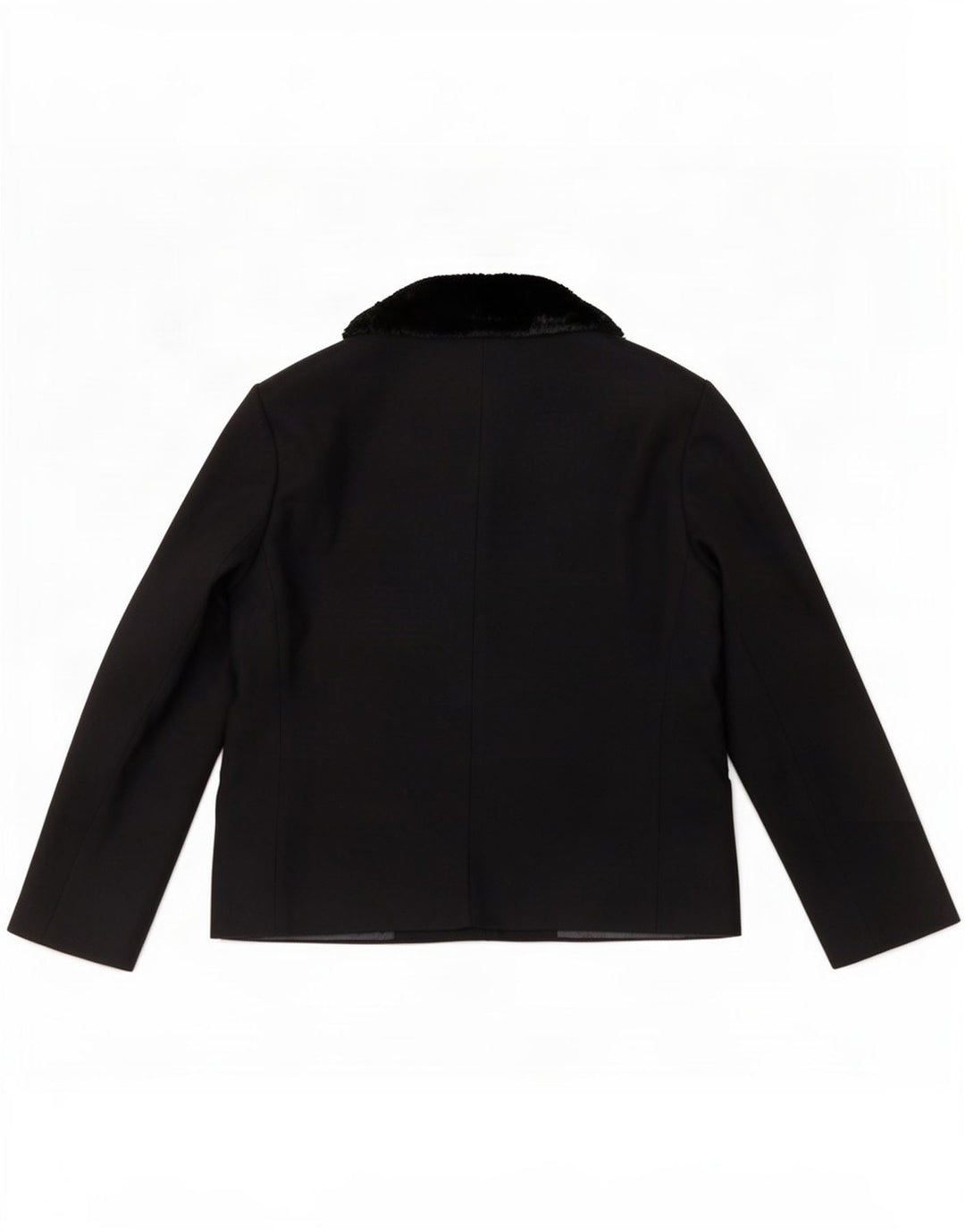 Zara Damen-Blazerjacke mit 3/4-Ärmeln, UK 12, mittleres Marineblau, Farbblock