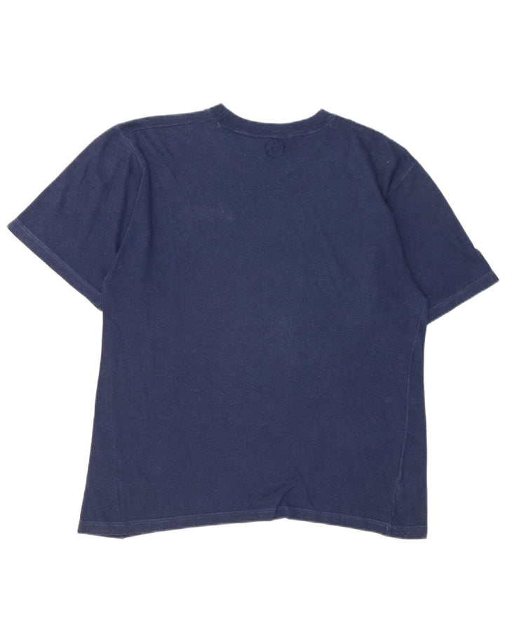 Asics Herren T-Shirt Top Medium Marineblau Baumwolle