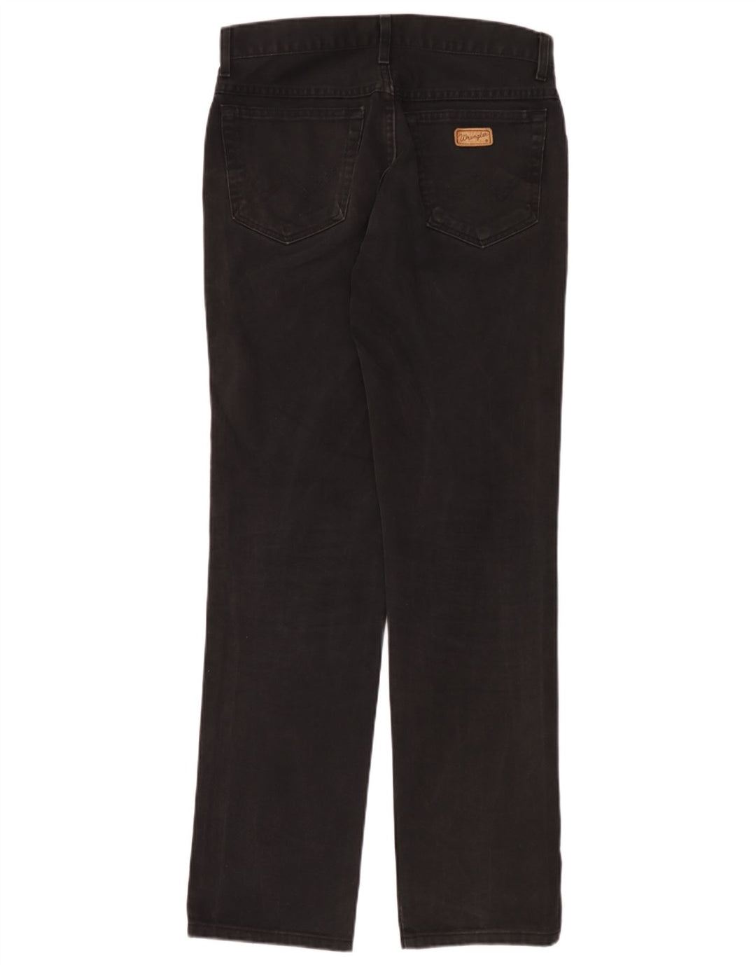 Wrangler Herren Texas Straight Jeans W32 L34 Schwarze Baumwolle