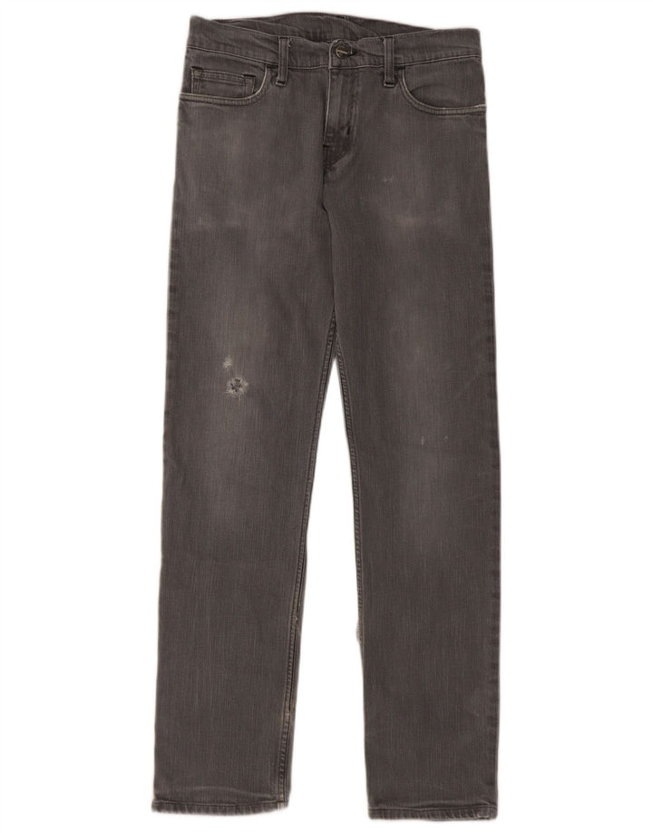 Carhartt Herren Slim Jeans Größe 30 W30 L32 Graue Baumwolle