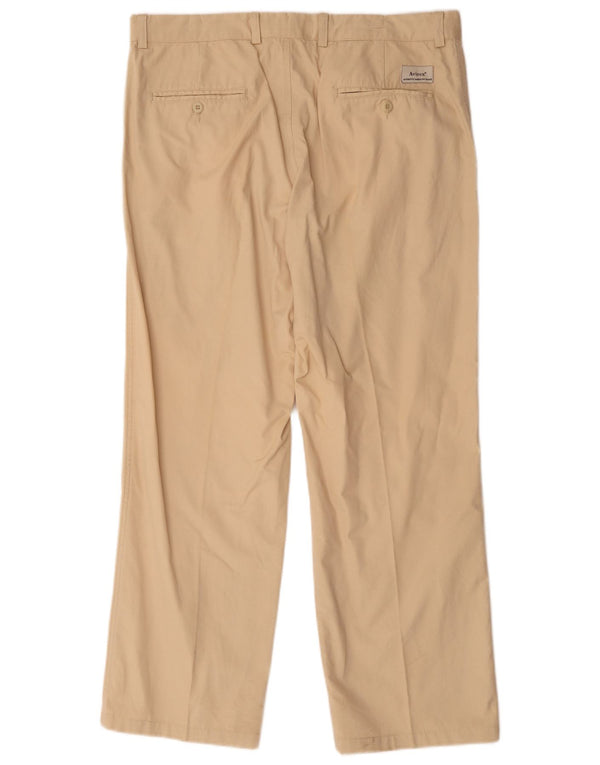 Gerade Chino-Hose für Herren von Avirex, W36, L29, Beige, Baumwolle