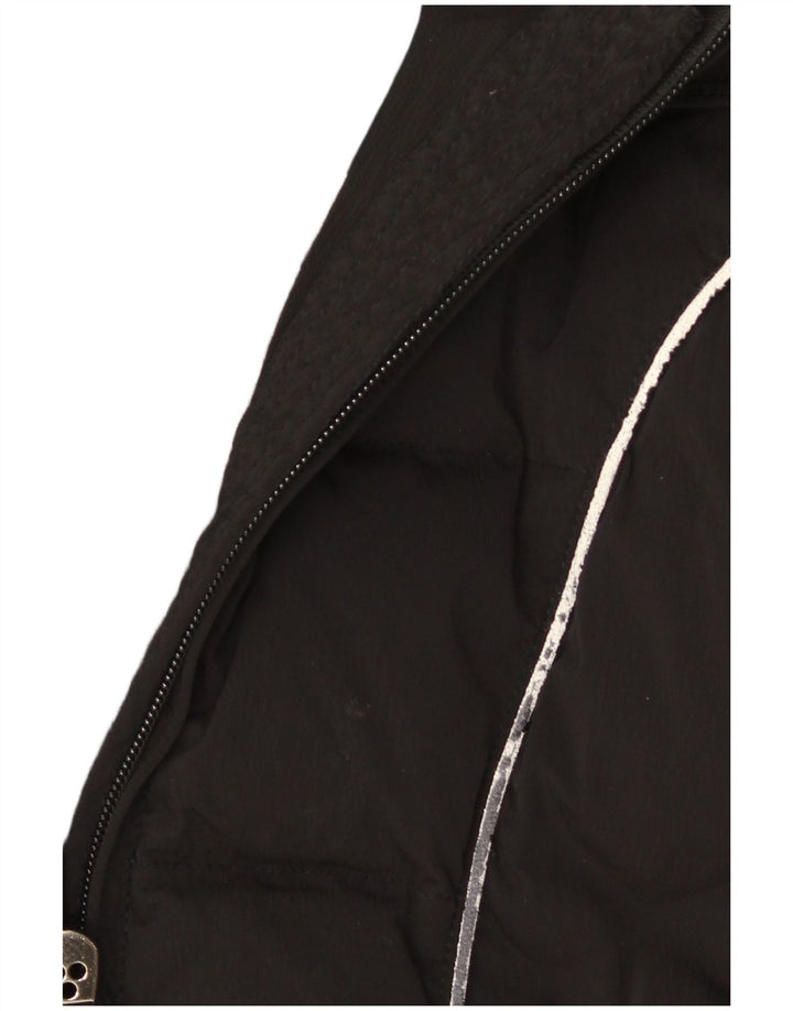 PEUTEREY Damen Wattierter Mantel IT 46 Large Schwarz Polyamid