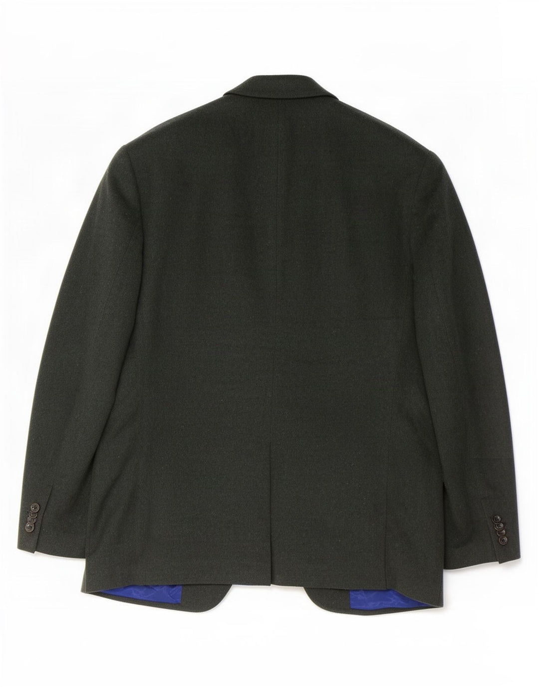 Marks & Spencer Herren-Blazer mit 2 Knöpfen, UK 42, große Khaki-Wolle