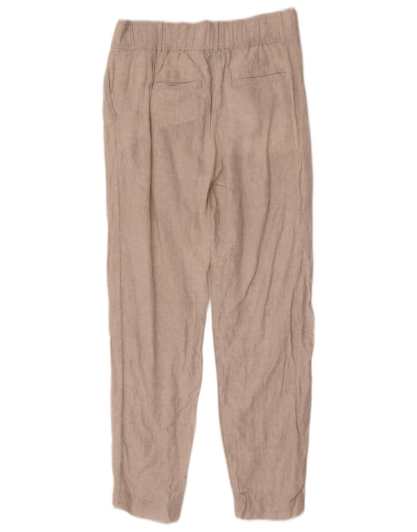 Marks & Spencer Damen Gerade Freizeithose UK 8 Small W28 L28 Beige
