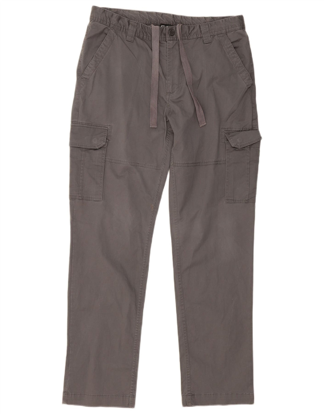 EMPORIO ARMANI Gerade Herren-Cargohose, Größe L, W34, L31, Grau, Baumwolle