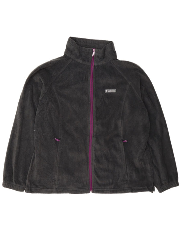 Columbia Herren Fleecejacke UK 42 XL Grau Polyester