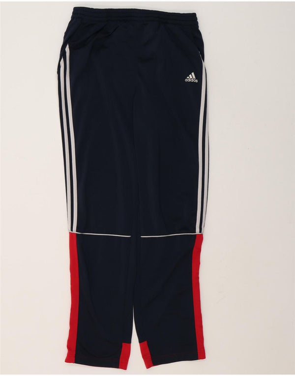 Adidas Herren-Trainingshose, Jogginghose, Größe 44/46, groß, Marineblau, Farbblock