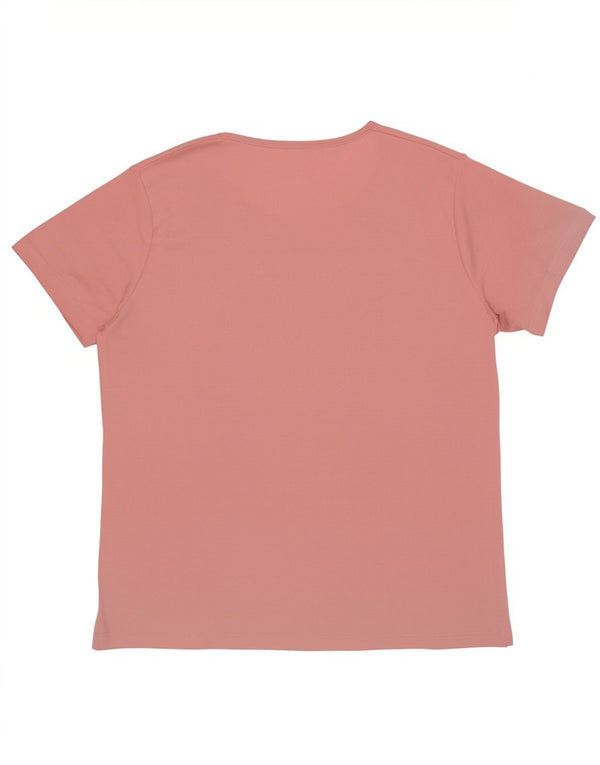 Puma Womens Loose Fit Graphic T-Shirt Top UK 4 XS Rosa Polyester