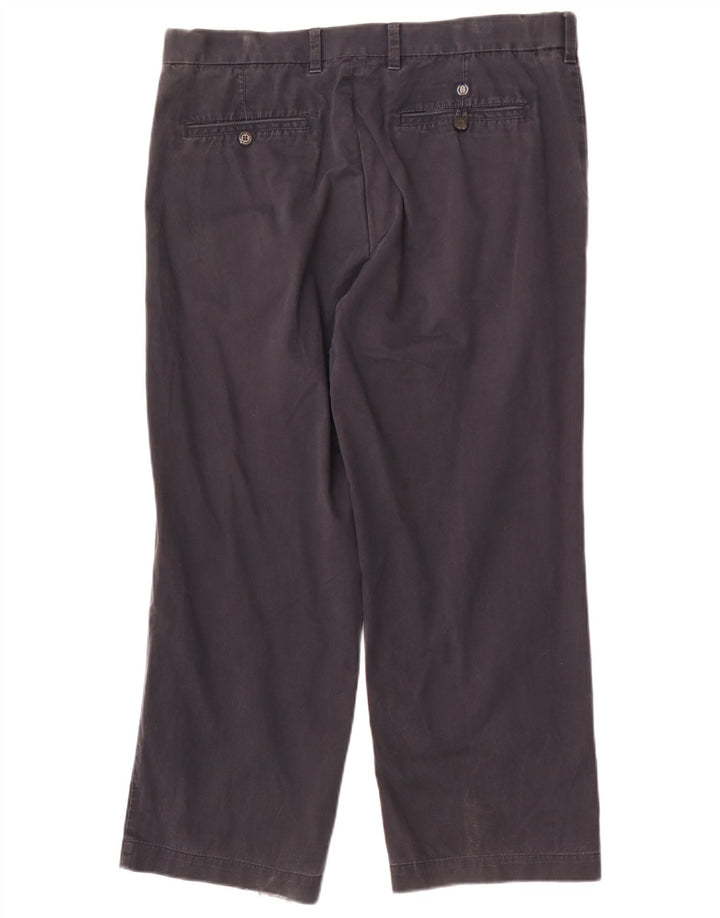 Marks & Spencer Herren Blue Harbour Gerade Chinohose W36 L29 Marineblau