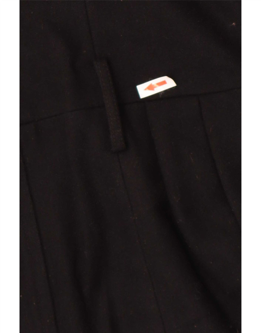 Topshop Damenmantel UK 8 Small Schwarze Wolle